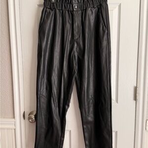 BP Black Faux Leather Women’s Pants